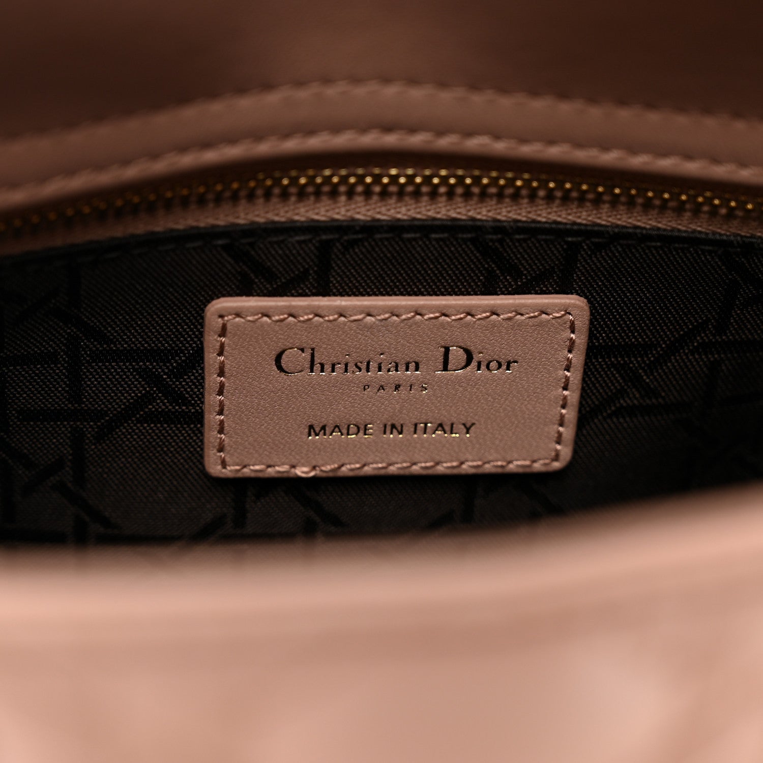 Christian Dior Lambskin Cannage Small My ABCDior Lady Dior Fard 9 of 11
