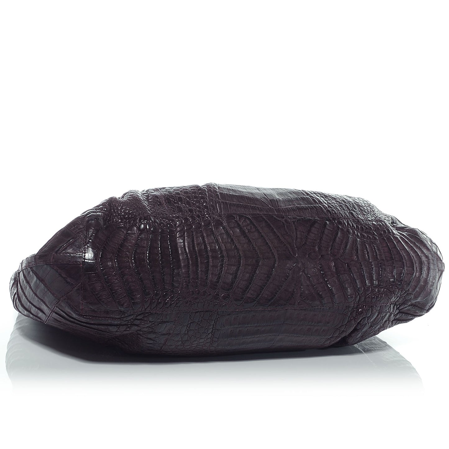 Crocodile Hobo Purple