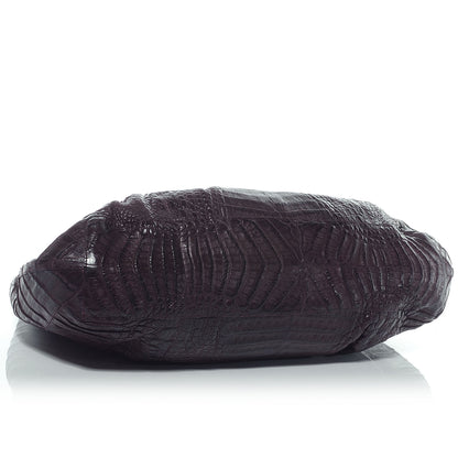 Nancy Gonzalez Crocodile Hobo Purple 4 of 6
