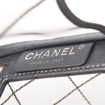 Chanel Metallic Lambskin PVC Quilted Small Boy Flap Silver 7 of 8