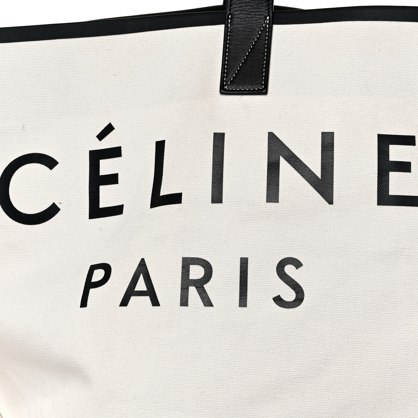 Textile Medium Made In Tote Black White