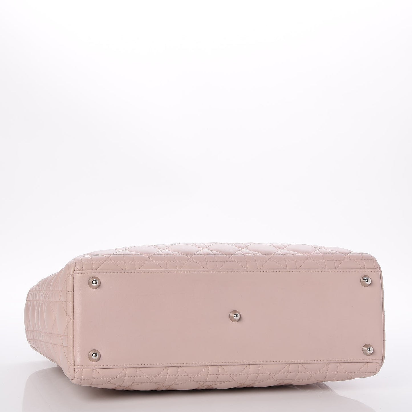 Lambskin Cannage Large Lady Dior Light Pink