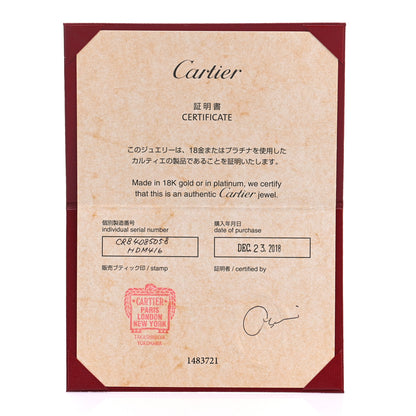 Cartier 18K Yellow Gold 3.5mm LOVE Wedding Band Ring 58 8.25 5 of 5