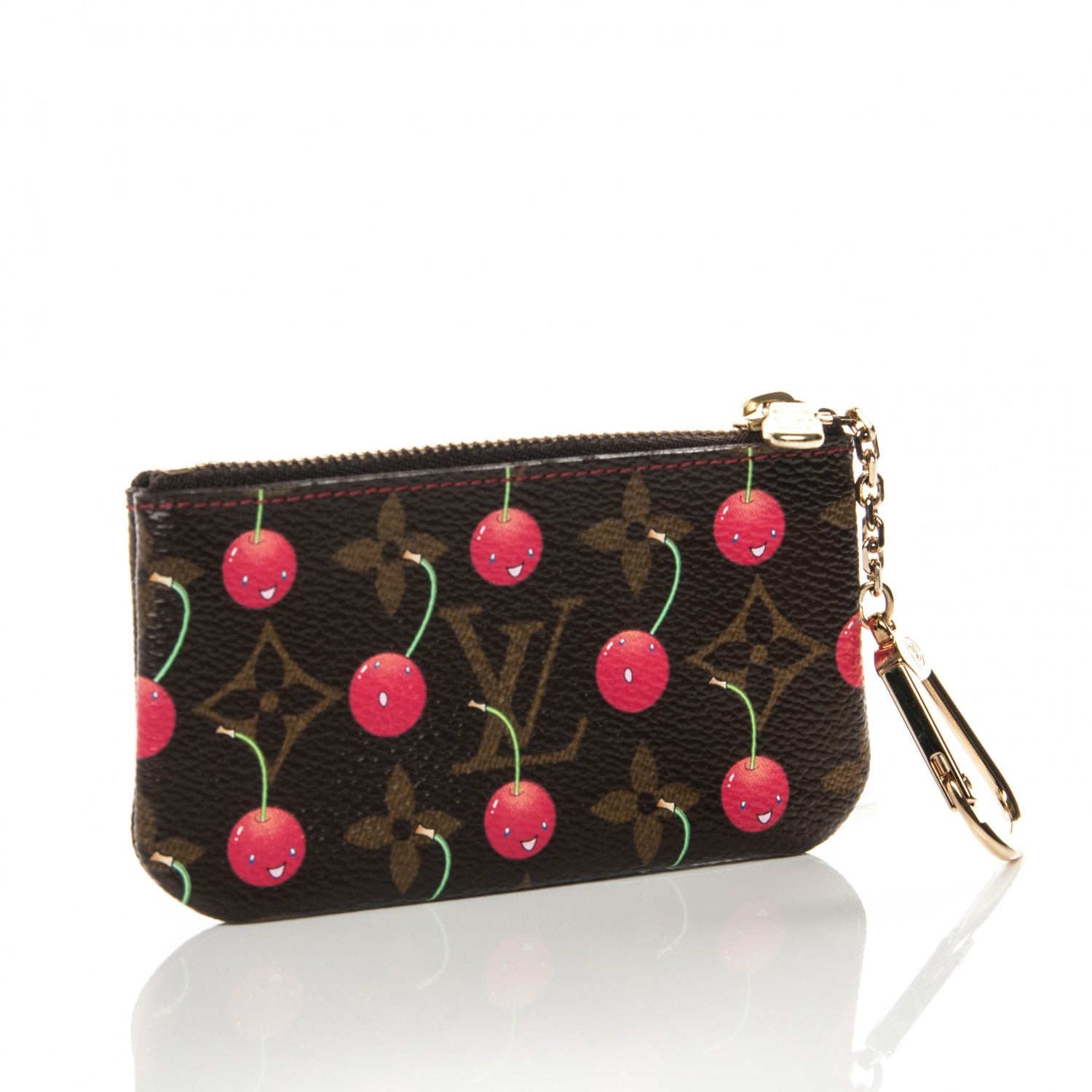 Louis Vuitton Monogram Cerises Key Pouch 3 of 7
