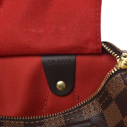 Louis Vuitton Damier Ebene Speedy Bandouliere 25 7 of 11