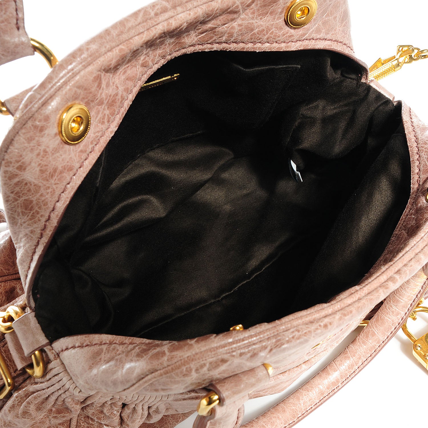 Miu Miu Nappa Leather Mini Charm Mughetto 6 of 11