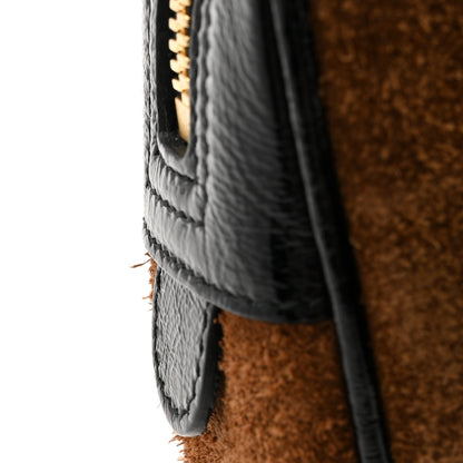 Gucci Suede Small Ophidia Belt Bag 85 34 Brown 13 of 16
