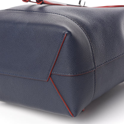 Louis Vuitton Soft Calfskin Lockme Backpack Marine Rouge 10 of 13
