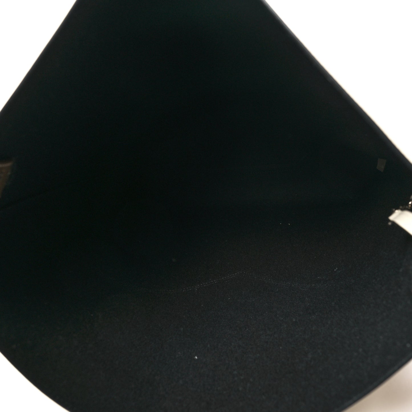 Shiny Smooth Calfskin Twisted Cabas Ivory Black