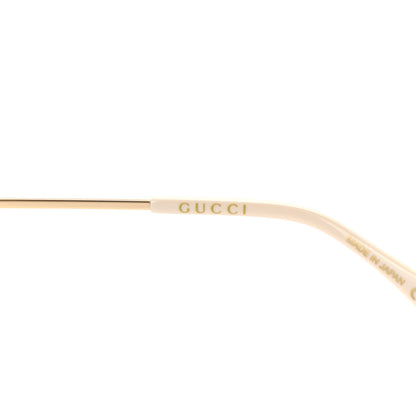 Gucci Metal Square Frame Sunglasses GG0739S Blue 6 of 9
