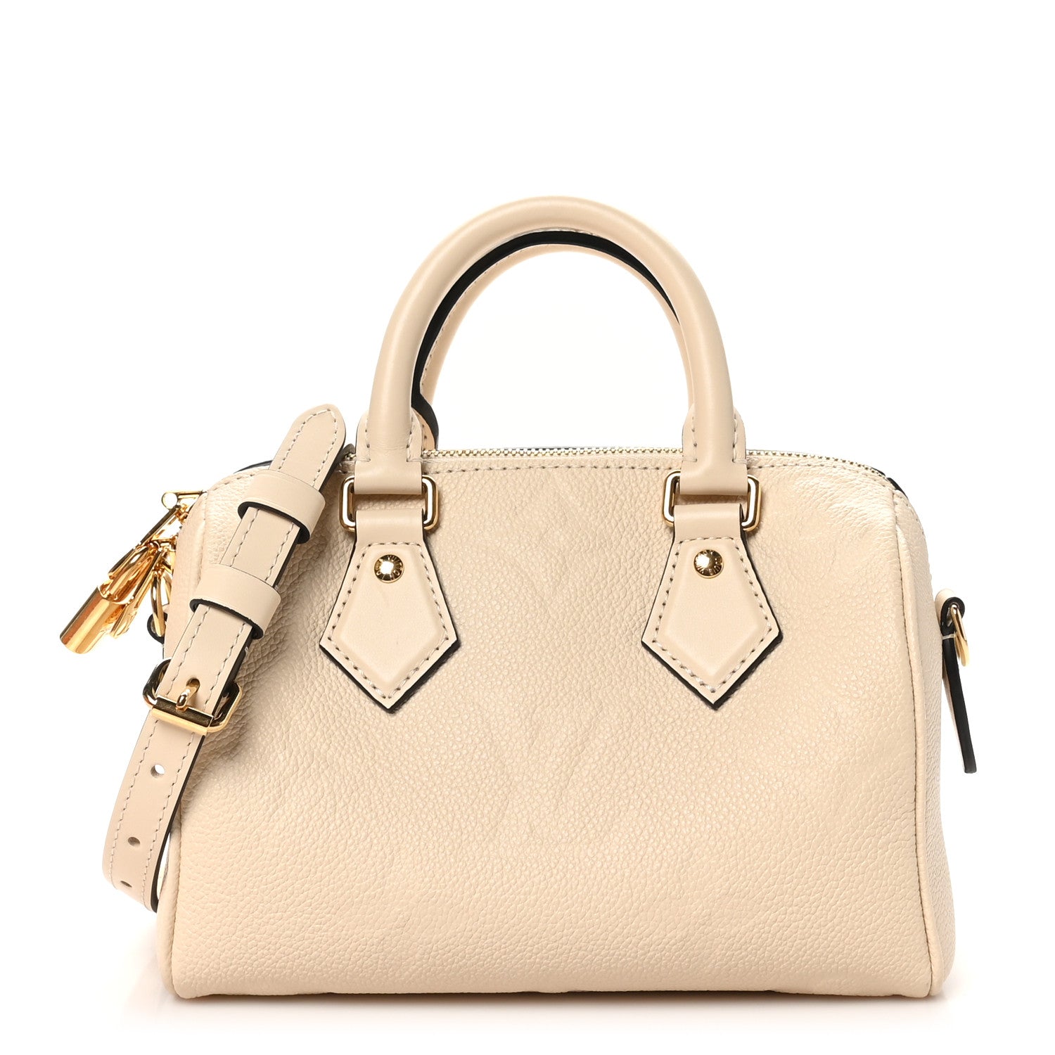 Louis Vuitton Empreinte Monogram Giant Speedy Bandouliere 20 Creme 1 of 10