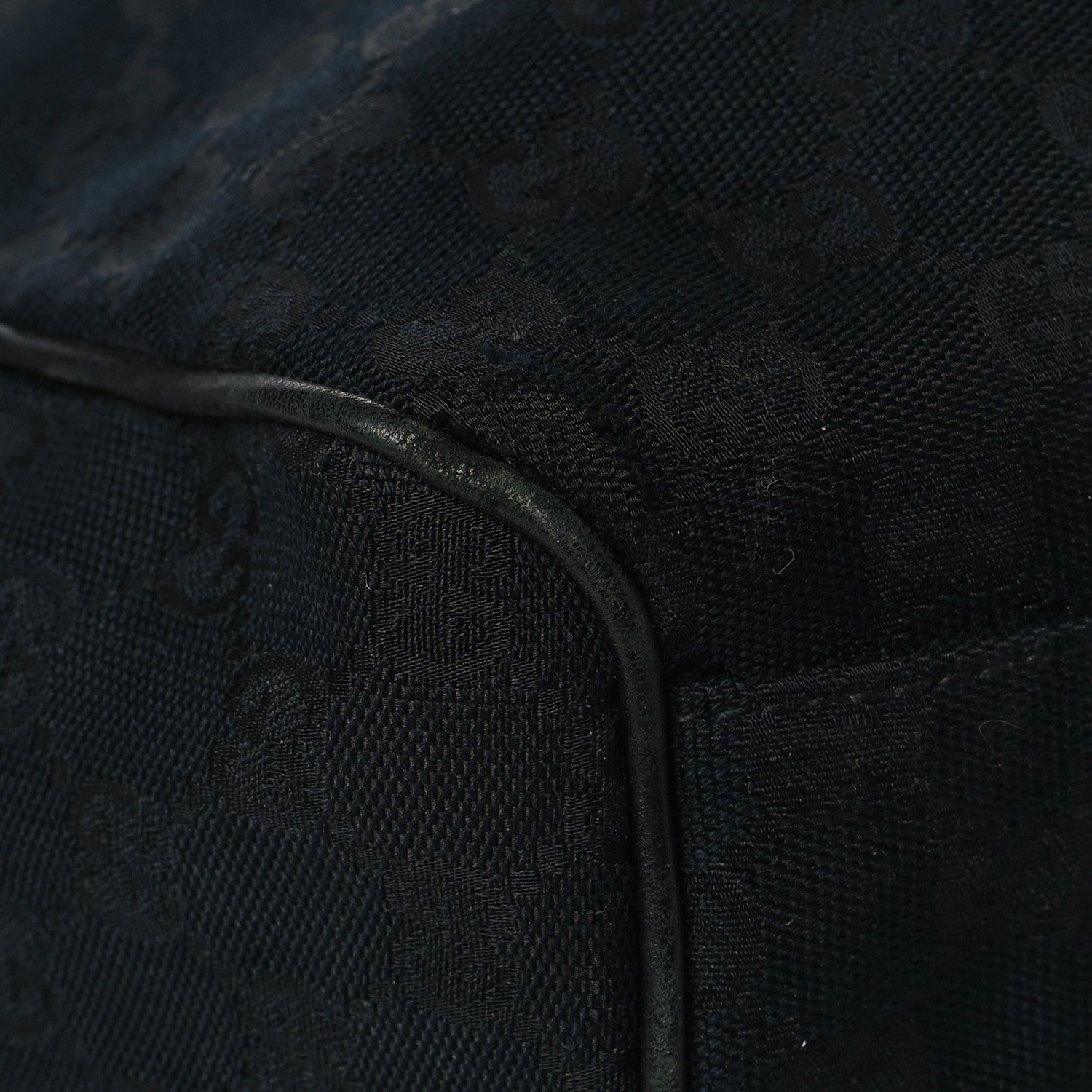 Gucci Monogram Medium Sukey Tote Black 9 of 15