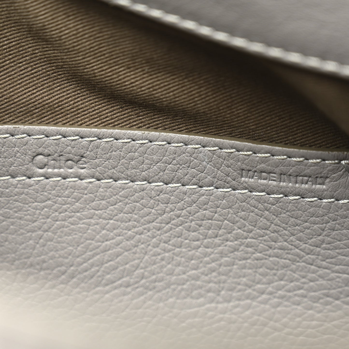 Calfskin Medium Marcie Round Crossbody Bag Cashmere Grey