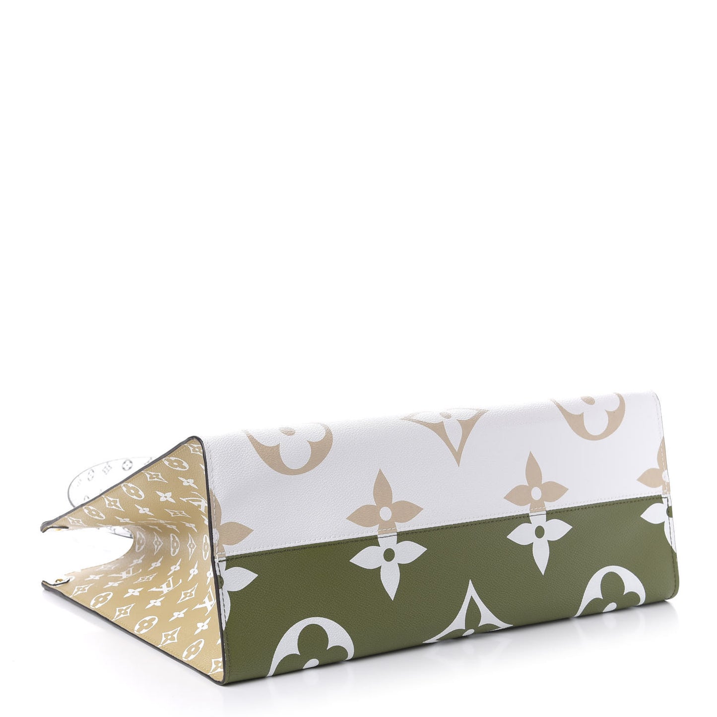 Monogram Giant Onthego GM Kaki Beige