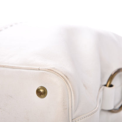 Saint Laurent Calfskin Oversized Muse White 25 of 25