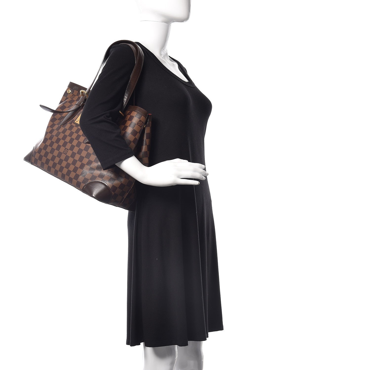 Louis Vuitton Damier Ebene Hampstead MM 2 of 18