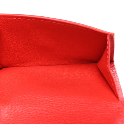 Louis Vuitton LOUIS VUITTON Soft Calfskin My Lockme Compact Wallet Poppy 6 of 8