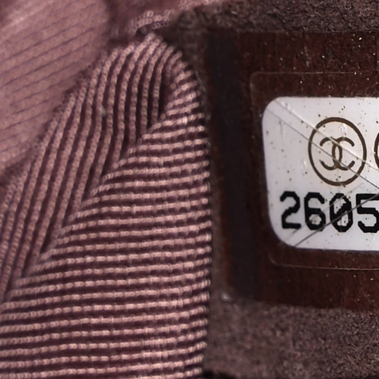 Chanel Metallic Caviar Chevron Quilted Medium Boy Flap Dark Pink 7 of 9