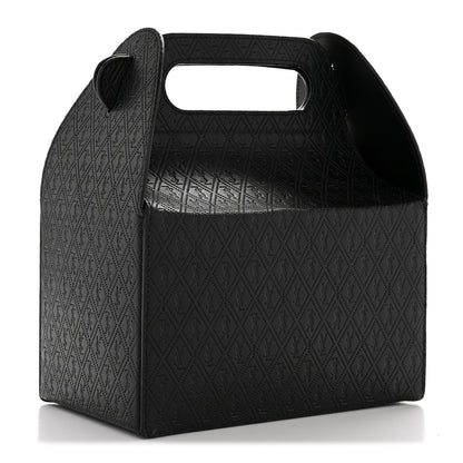 Saint Laurent Calfskin Monogram Take Away Box Black 3 of 13