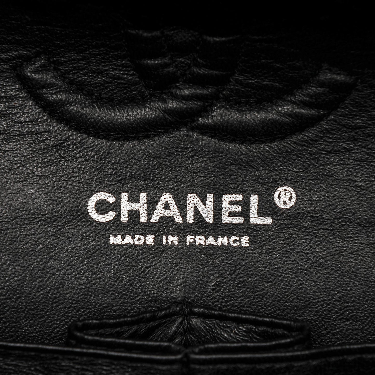 Caviar Quilted Small Double Flap Black