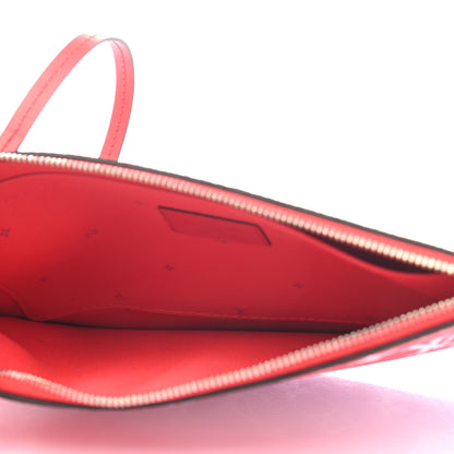 Louis Vuitton Monogram Escale Neverfull MM GM Pochette Rouge 5 of 7