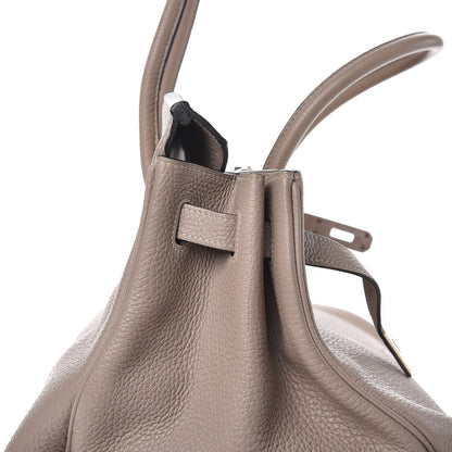 Hermes Togo Birkin 40 Gris Tourterelle 18 of 36