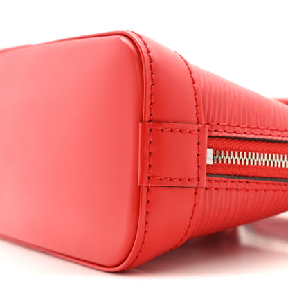 Louis Vuitton Epi Nano Alma Coquelicot 9 of 10