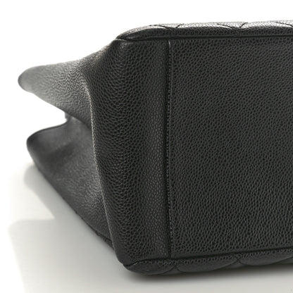 Chanel Caviar Quilted Grand Shopping Tote GST Black 8 of 9