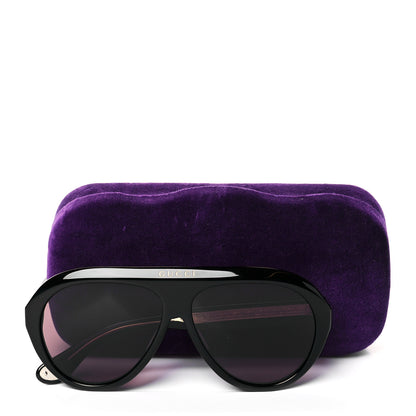 Gucci Double G Navigator Sunglasses GG 0479S Black 8 of 8