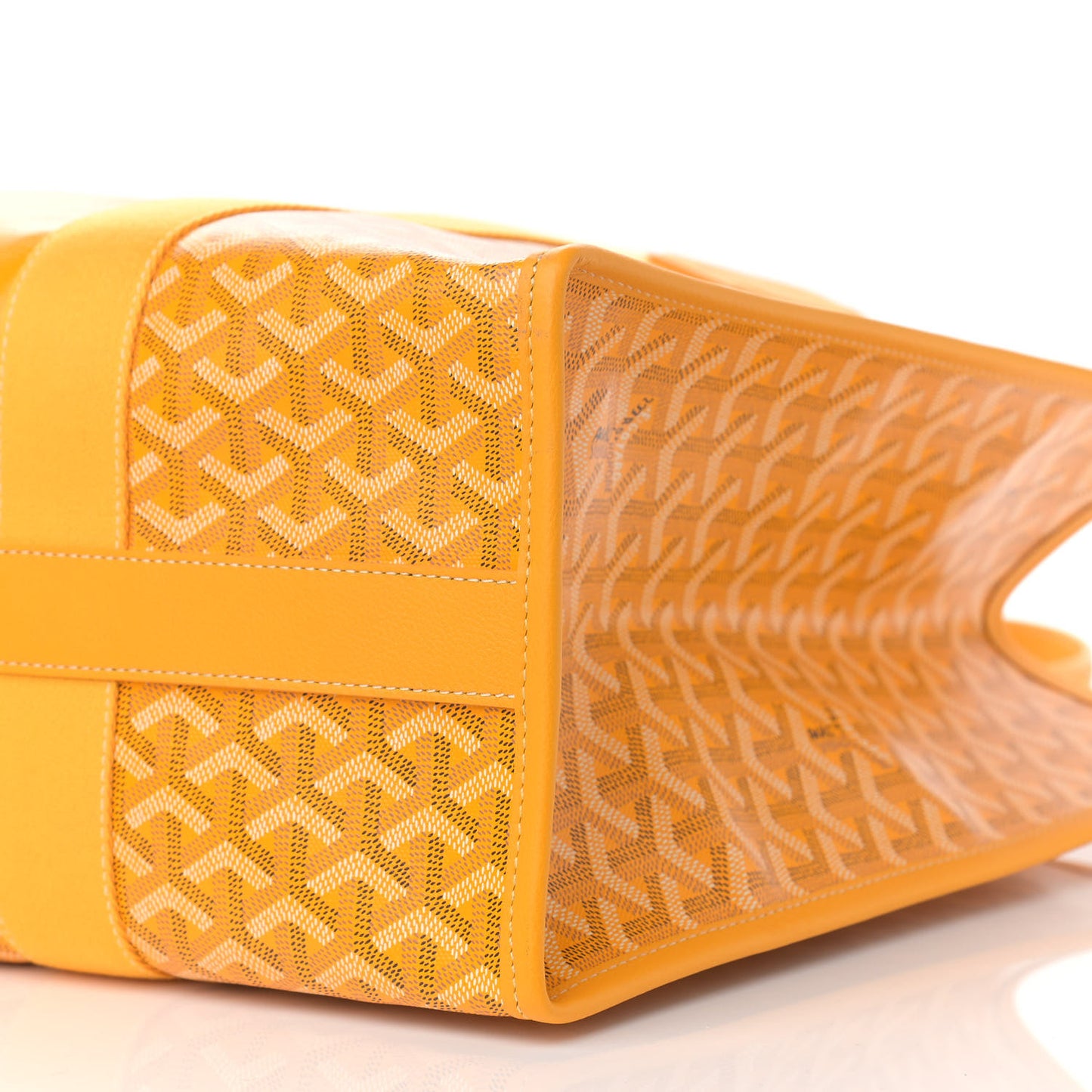 Goyardine Villette Tote Yellow