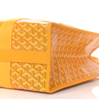 Goyard Goyardine Villette Tote Yellow 10 of 12
