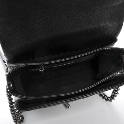 Chanel Caviar Quilted Small Rock In Rome Flap Black 5 of 8