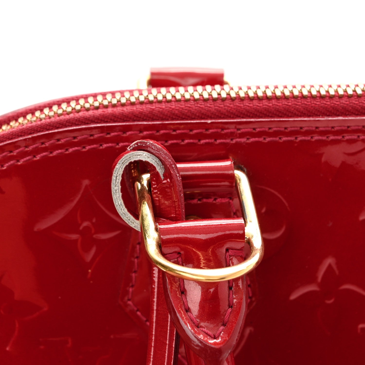 Louis Vuitton Vernis Alma PM Cherry 14 of 14
