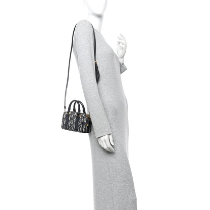 Christian Dior Oblique Nano Groove 17 Bag Blue 4 of 31