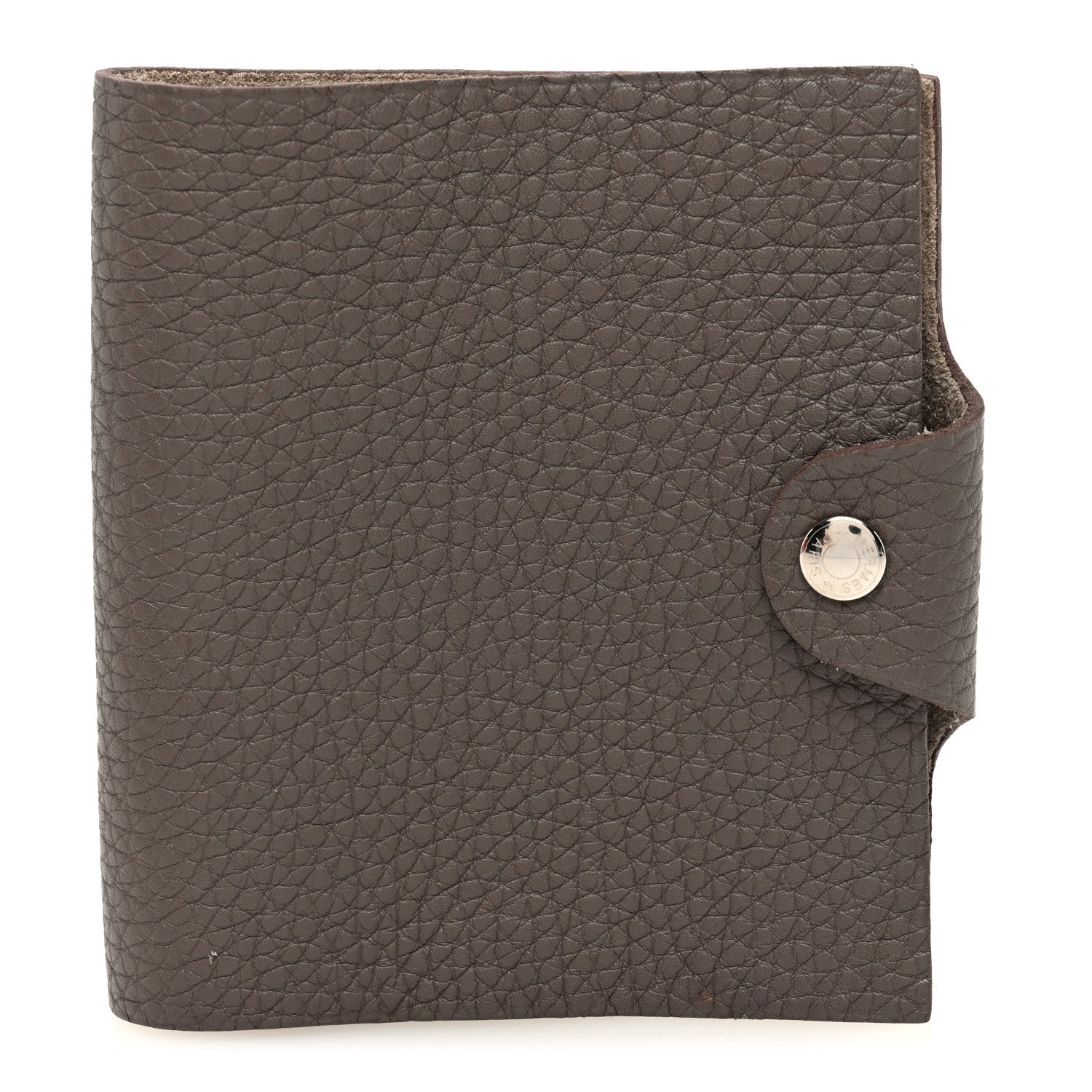 Hermes Togo Ulysse Mini Notebook Etain 1 of 7