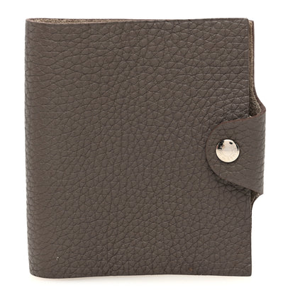 Hermes Togo Ulysse Mini Notebook Etain 1 of 7