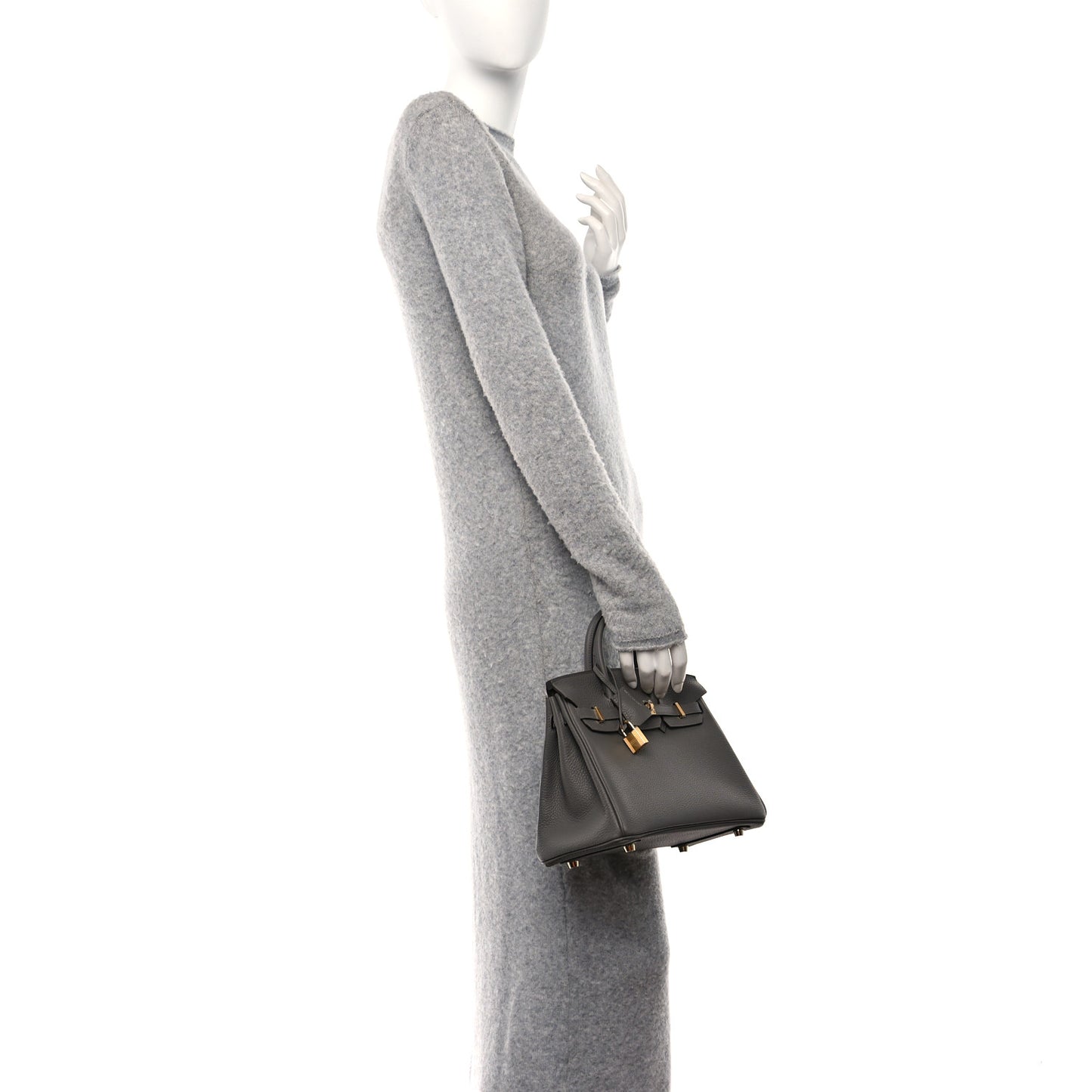 Togo Birkin 25 Gris Meyer