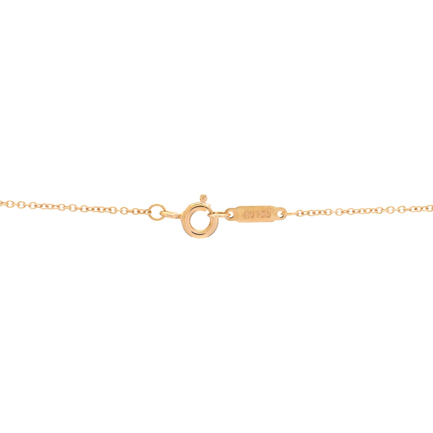 Tiffany 18K Rose Gold Return To Tiffany Heart Key Pendant Necklace 6 of 6