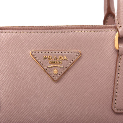 Prada Saffiano Medium Galleria Double Zip Tote Cammeo 10 of 11
