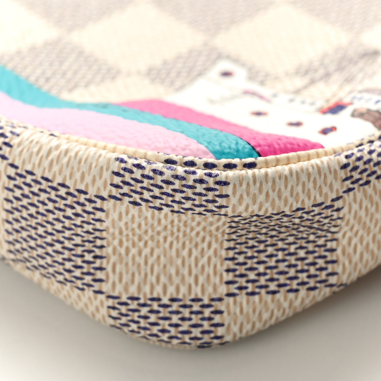 Damier Azur 2016 Christmas Animation Mini Pochette Accessories