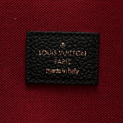 Louis Vuitton Empreinte Monogram Giant Felicie Pochette Black Beige 7 of 11