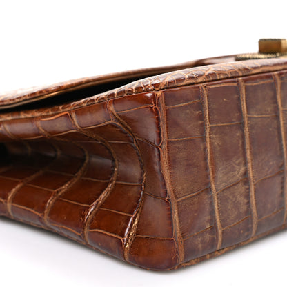 Chanel Alligator 2.55 Reissue 226 Flap Brown 9 of 10