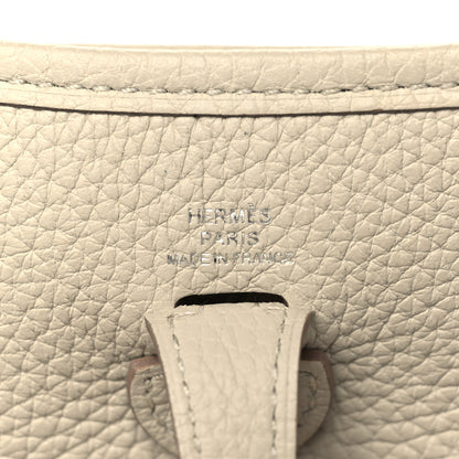 Hermes Taurillon Clemence Amazone Evelyne TPM Craie 6 of 13