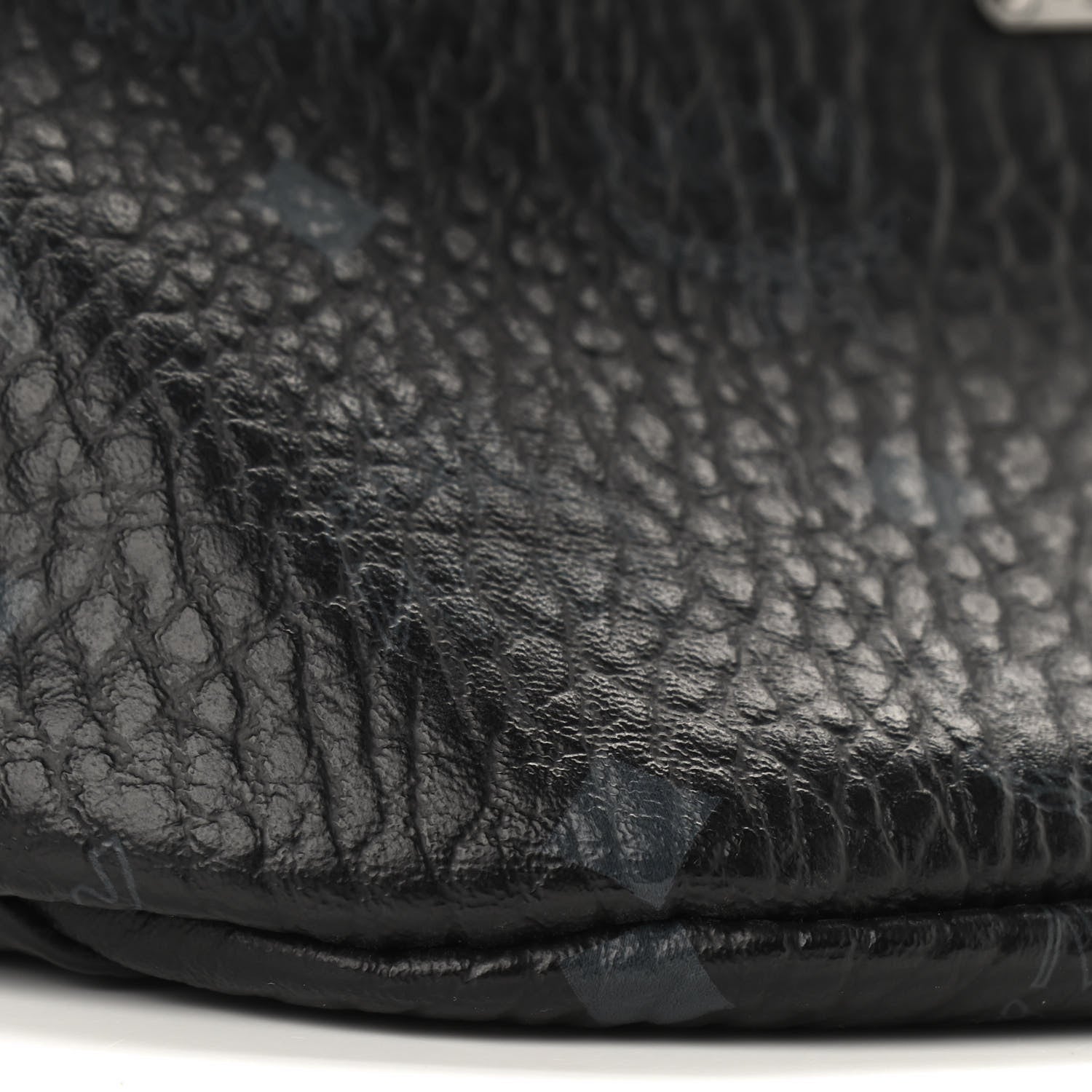 MCM Visetos Stark Belt Bag Black 7 of 8