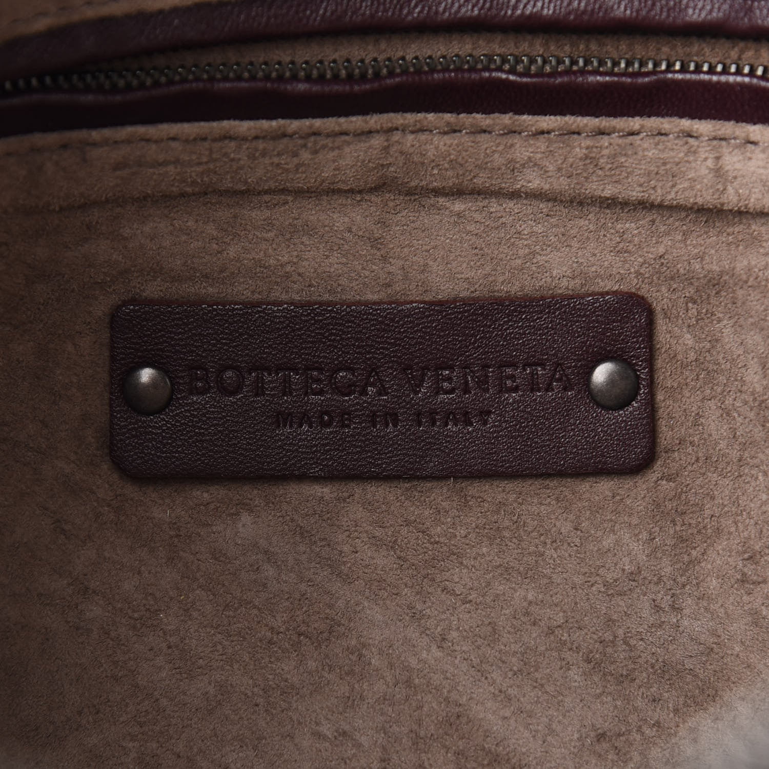Bottega Veneta Nappa Intrecciato Nodini Crossbody Messenger Aubergine 6 of 10