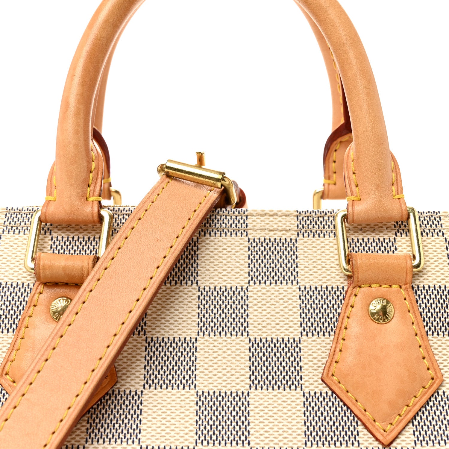 Louis Vuitton Damier Azur Speedy Bandouliere 25 8 of 10