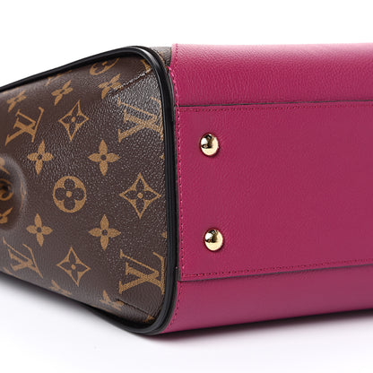 Louis Vuitton Calfskin Monogram Kimono Tote Grape 8 of 10