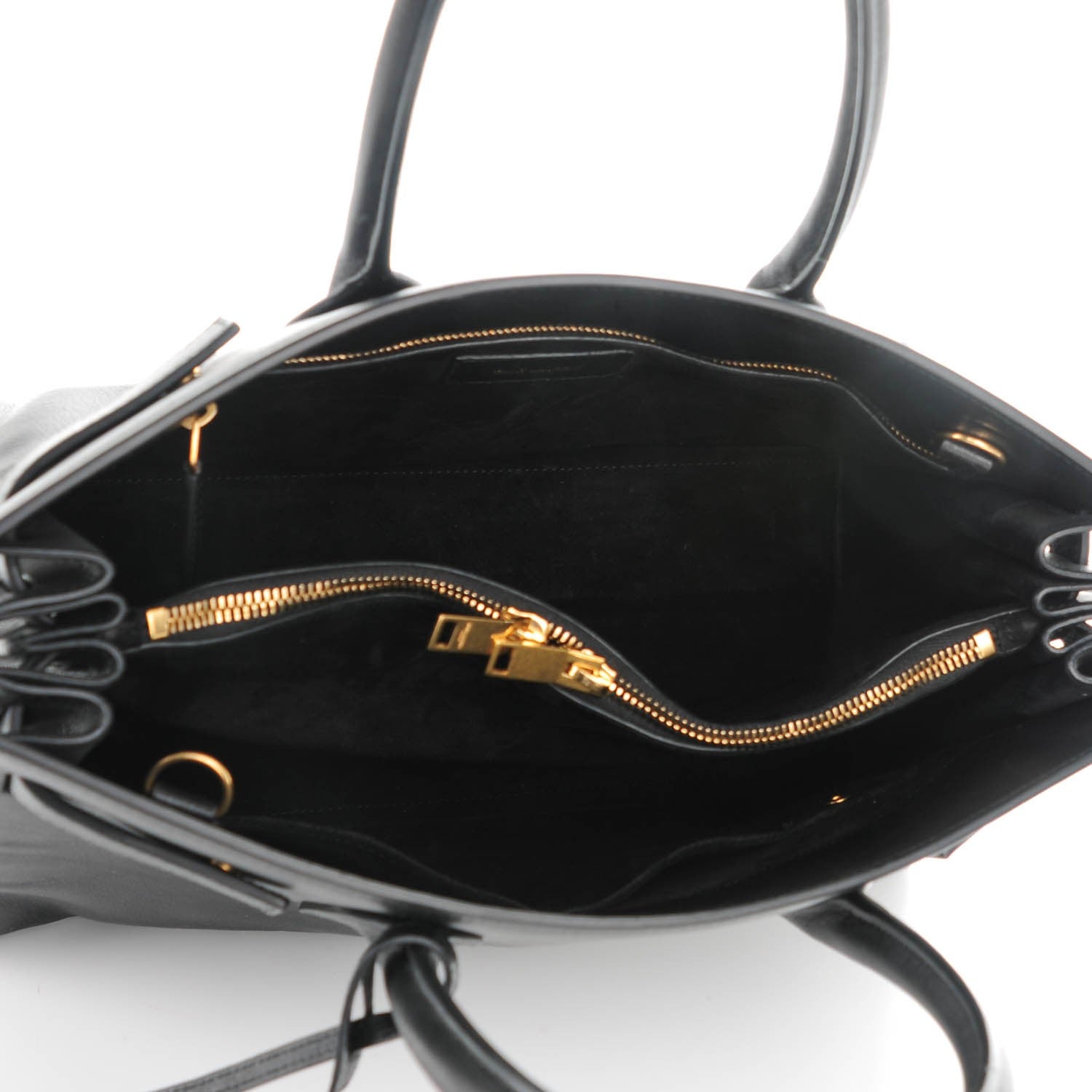 Saint Laurent Smooth Calfskin Small Sac De Jour Black 5 of 7