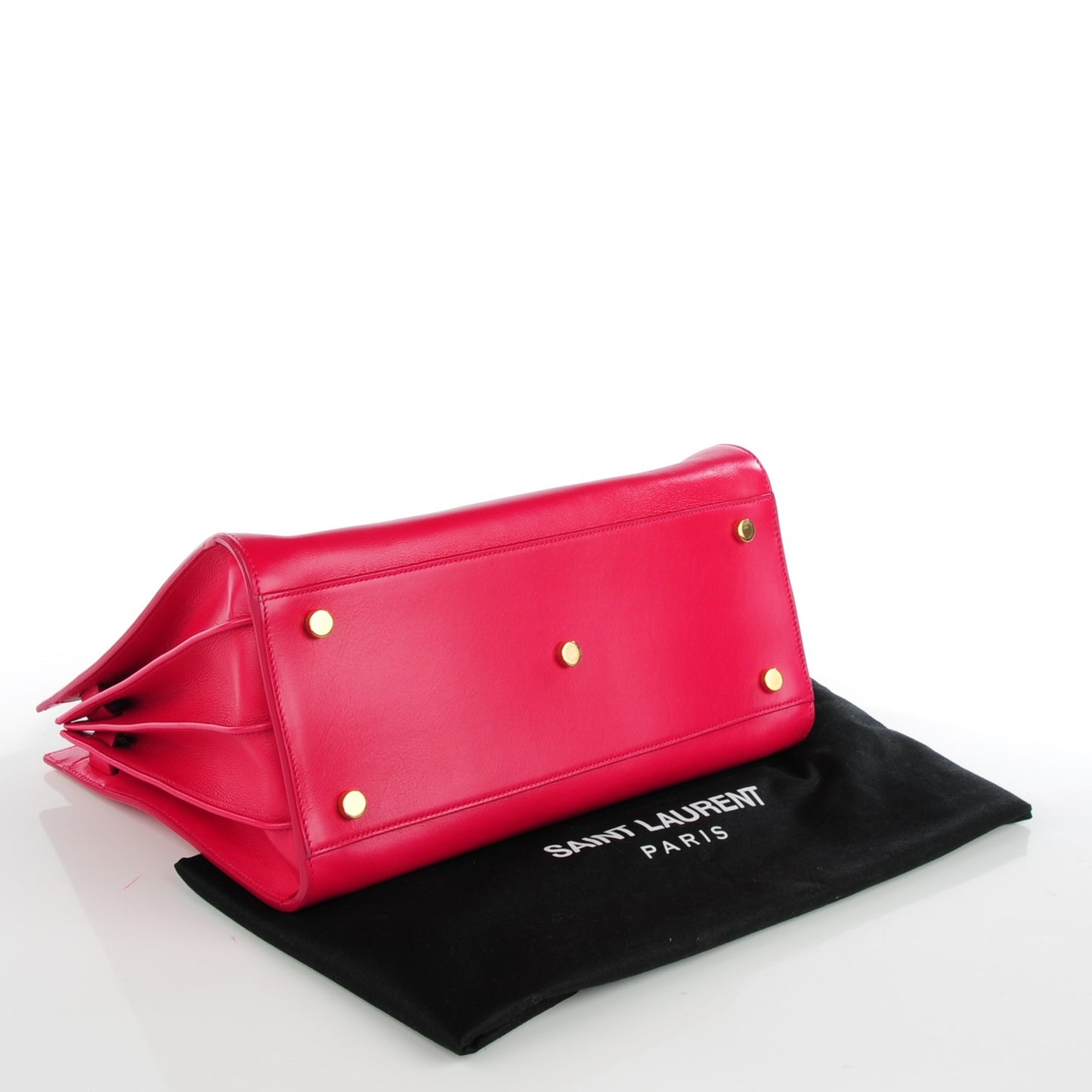Calfskin Small Sac De Jour Lipstick Fuchsia