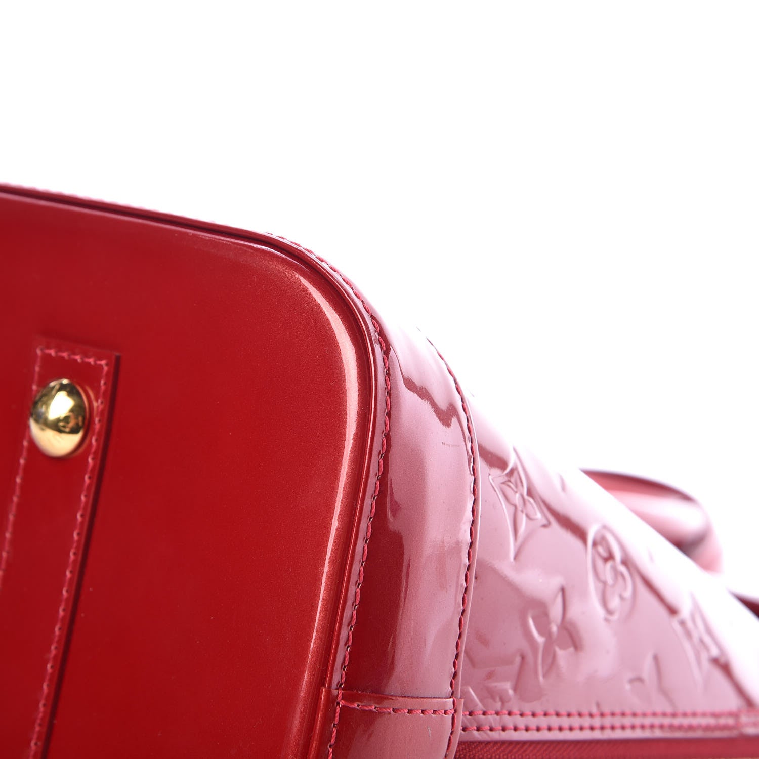 Louis Vuitton Vernis Alma GM Pomme D'Amour 13 of 14